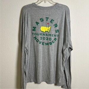 Masters PGA Tournament 2020 Men’s 2XL Golf Long Sleeve RARE November COVID Shirt
